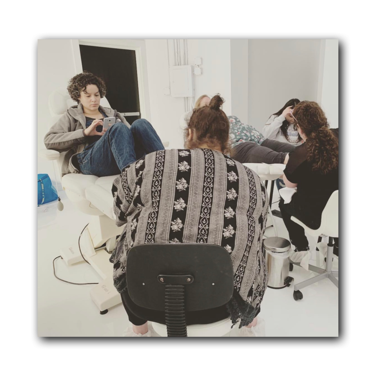 On-site pedicure training for salon staff, Portland