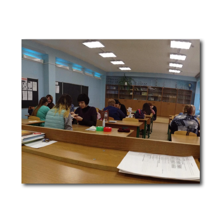 Invited on-site training for a licensed nail school